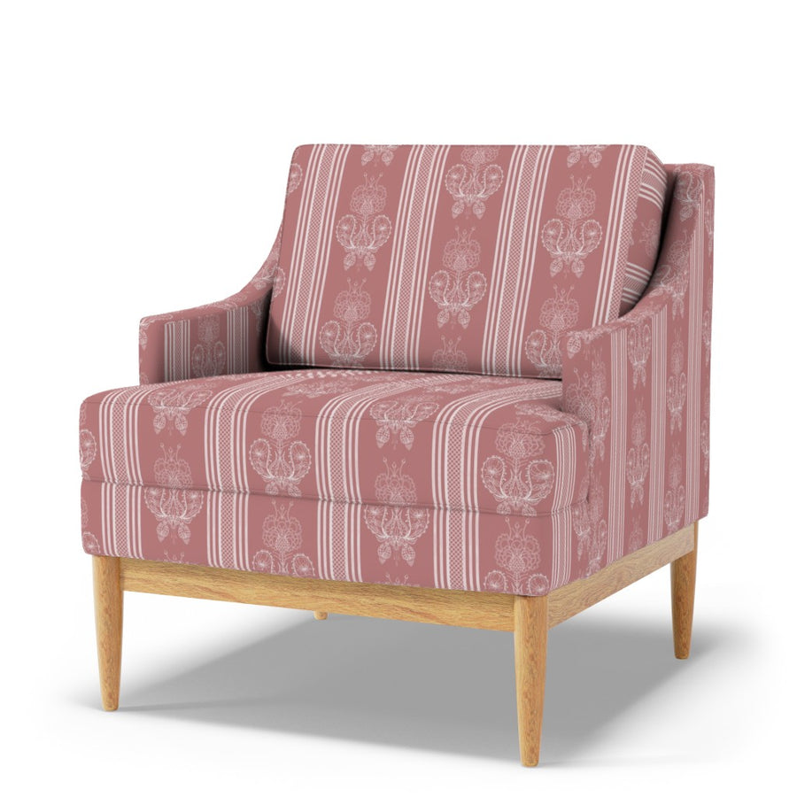 Heritage  Paisley Art Nouveau Floral Drop Stripe