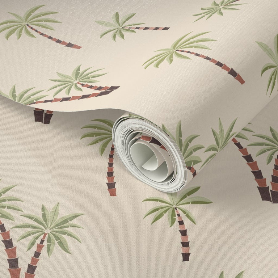 Retro Oasis Palms - Mid Century Tropical