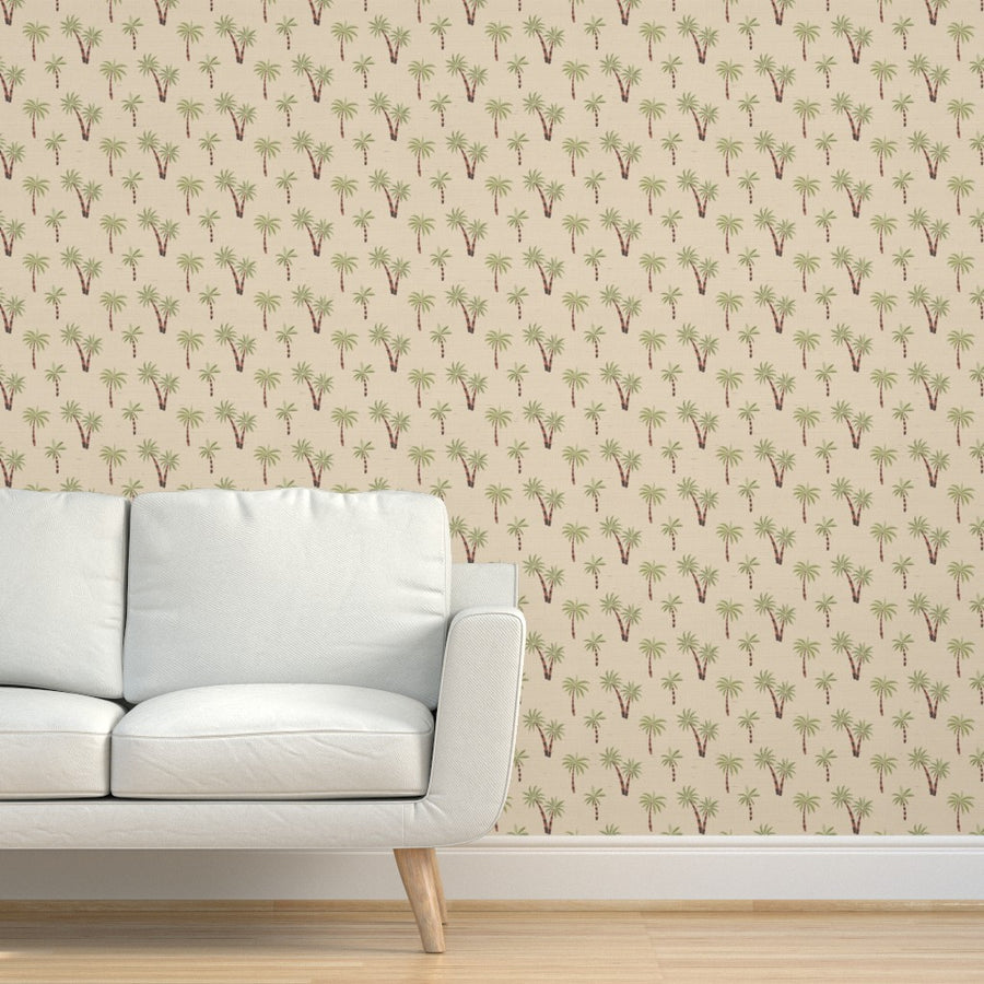 Retro Oasis Palms - Mid Century Tropical