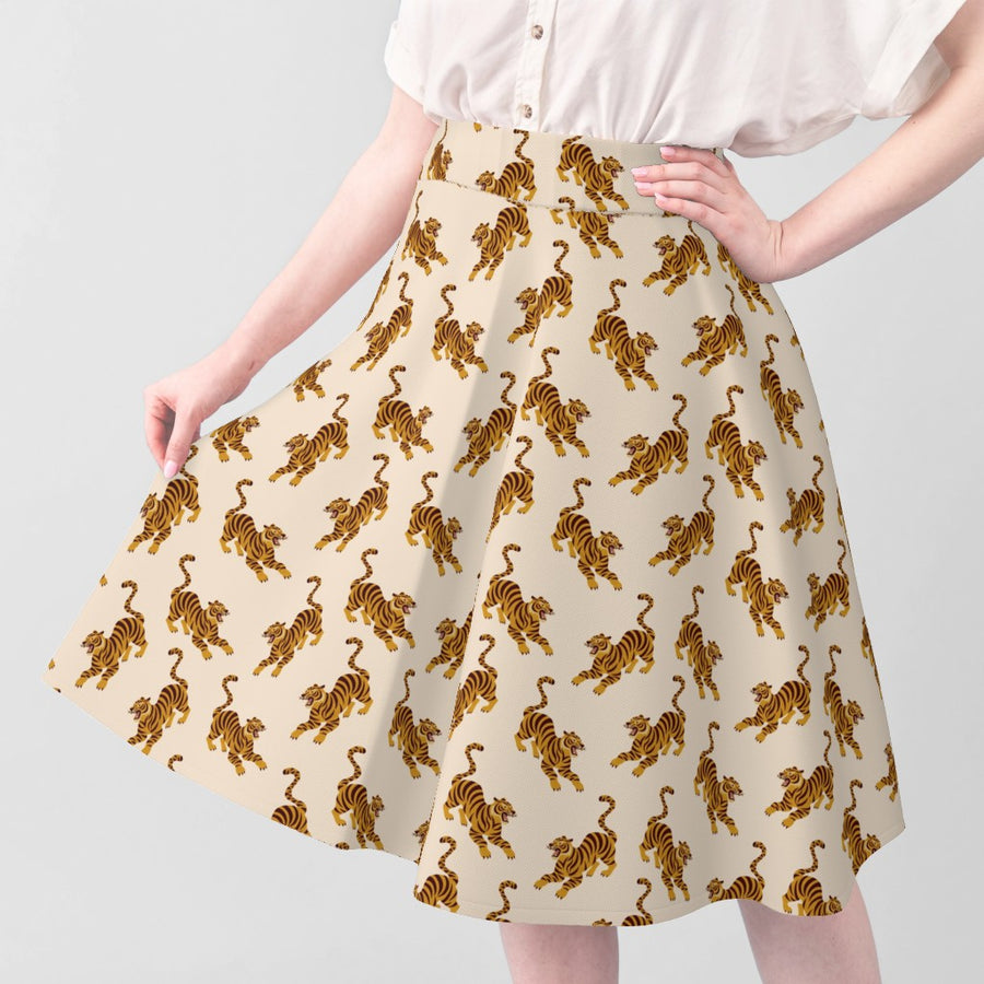 Retro Oasis Stripe - Mid-Century Lines