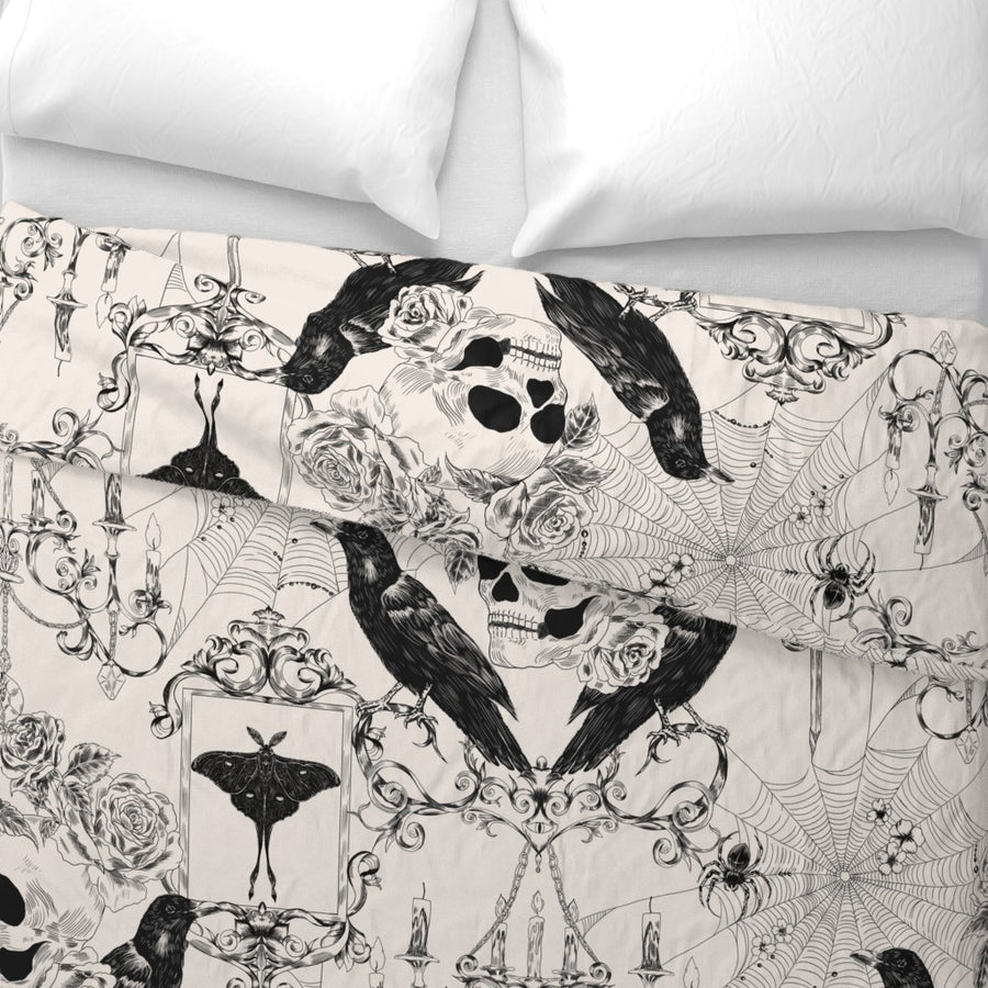 Haunted Victorian Skull - Gothic Halloween