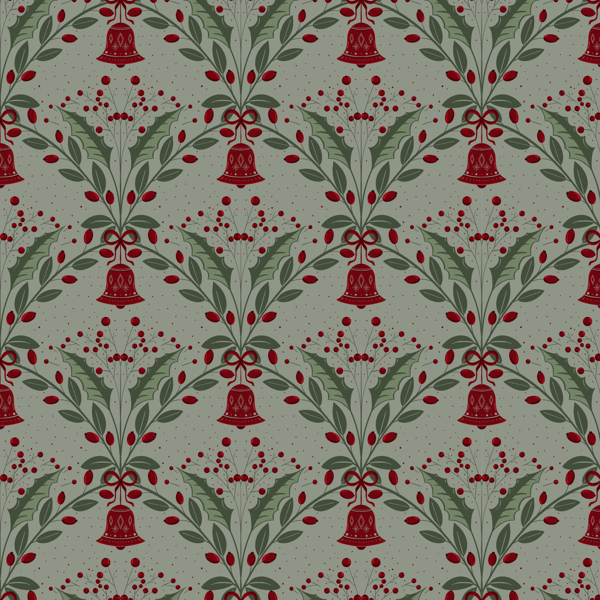 Jingle Bell Scallop Design