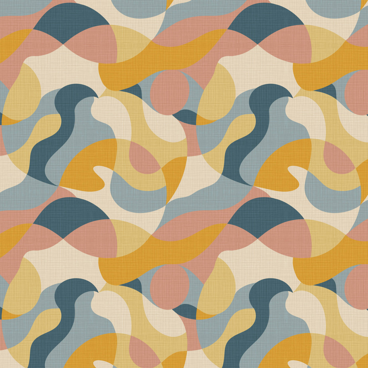 Kaleidoscope Oasis - Mid Century Abstract (Copy)