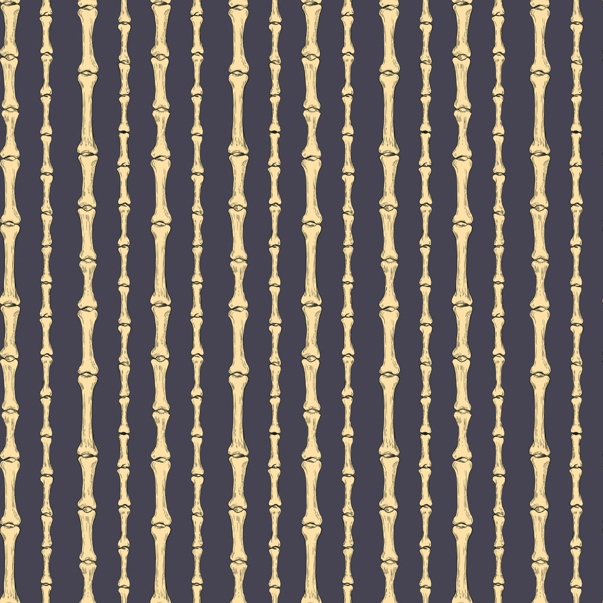 Bone Stripe Pattern - Surreal Halloween Anatomy