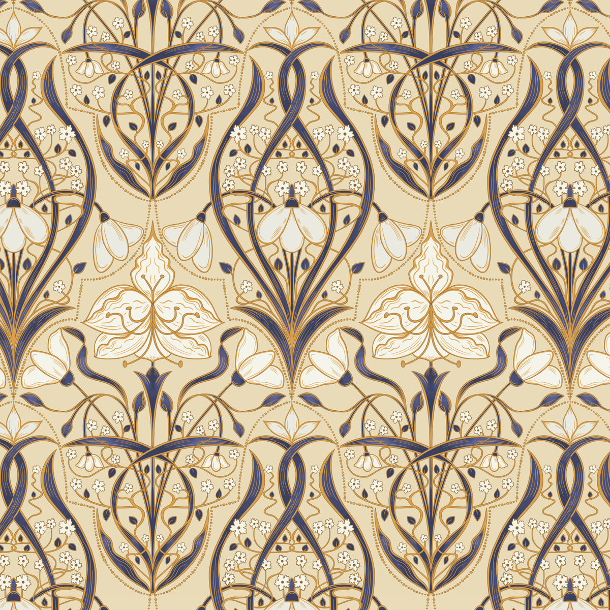 Art Nouveau Orchid