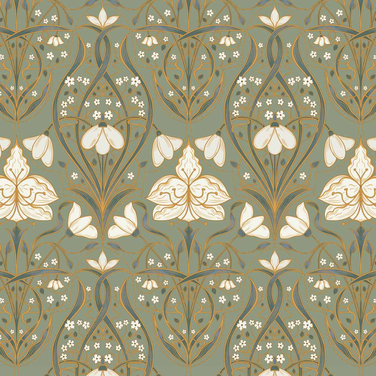 Art Nouveau Orchid