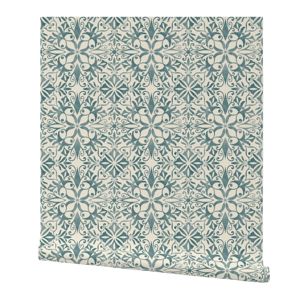 intricate baroque-inspired motifs in a seamless design, this classic decor option is perfect for wallpaper, fabrics, and home textiles

