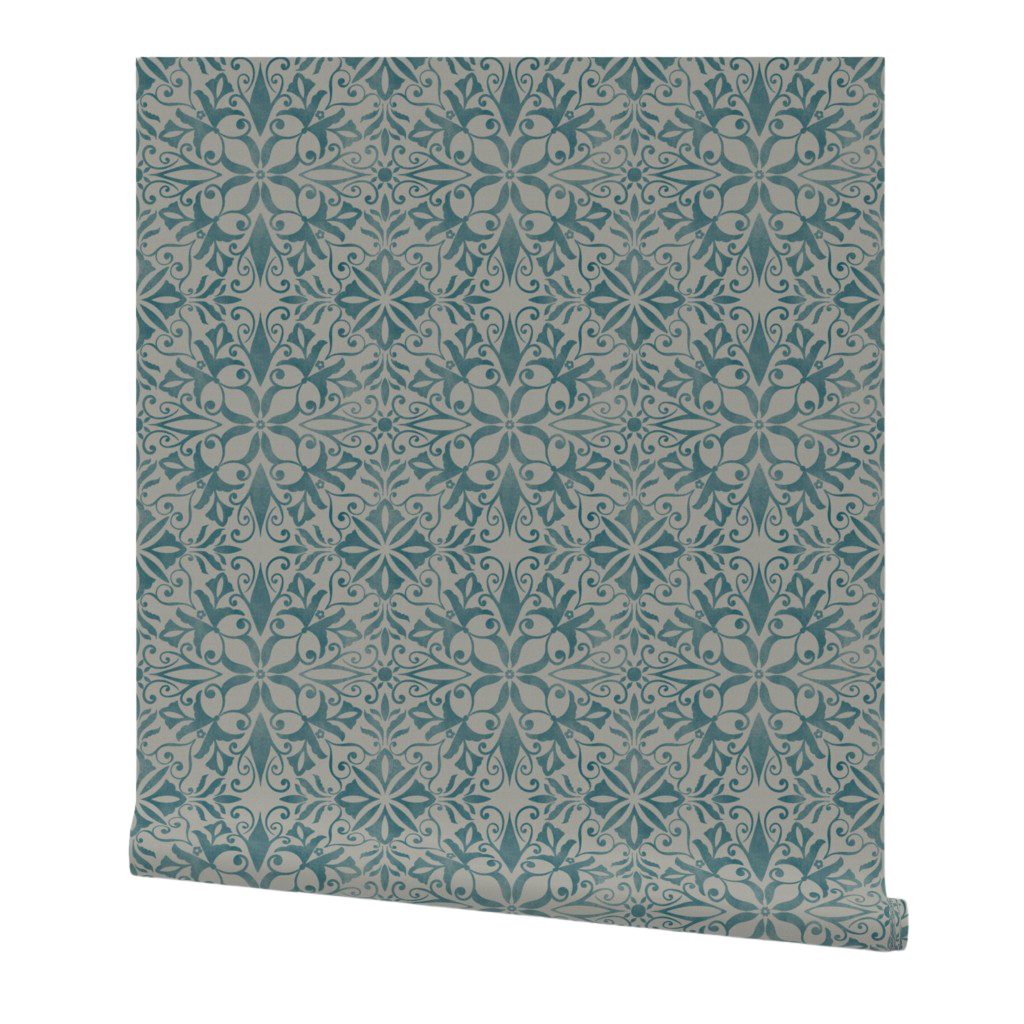 intricate baroque-inspired motifs in a seamless design, this classic decor option is perfect for wallpaper, fabrics, and home textiles

